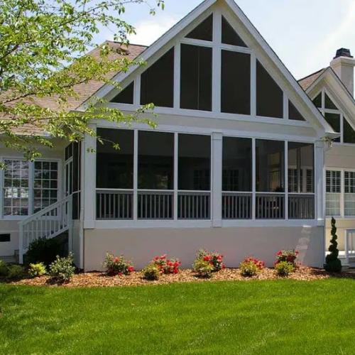 room addition on two-story house, for Custom Home Additions & Expansions in Olathe KS