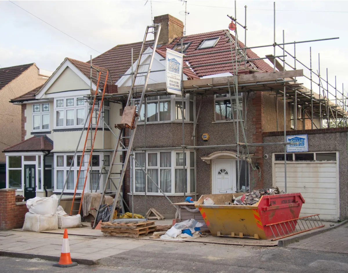 Professional post construction cleaning after renovation
