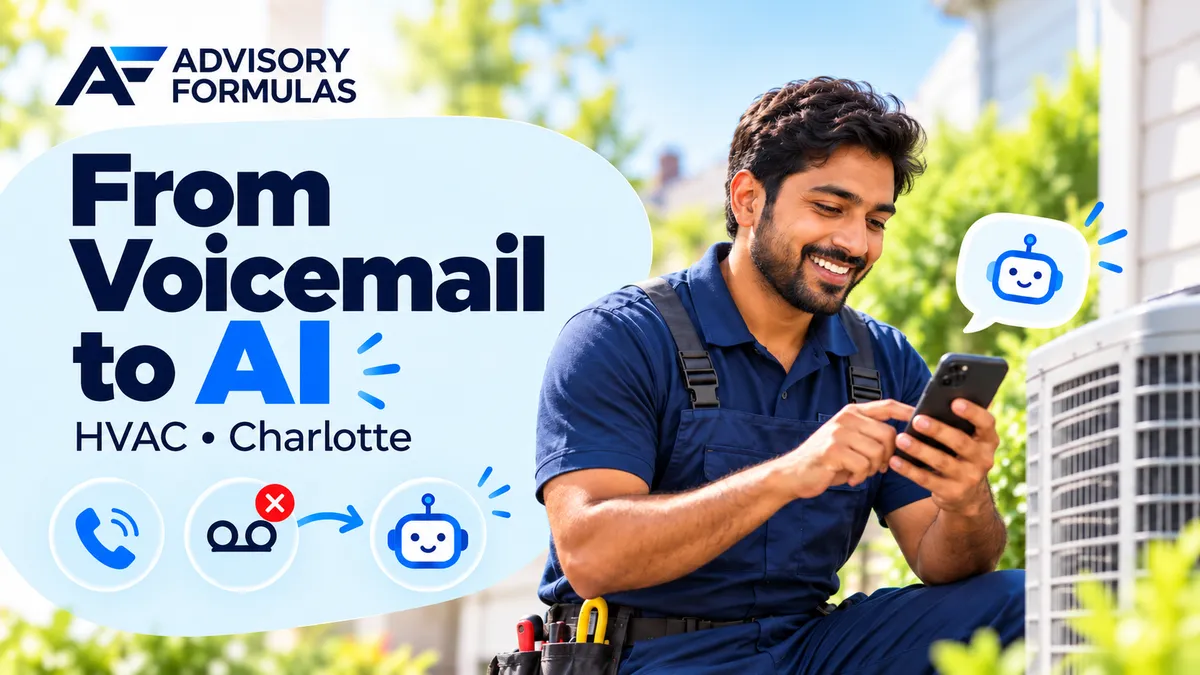 Why Charlotte HVAC Companies Are Switching From Voicemail to AI