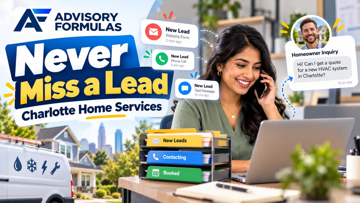 How to Never Miss a Lead as a Charlotte Home Services Business
