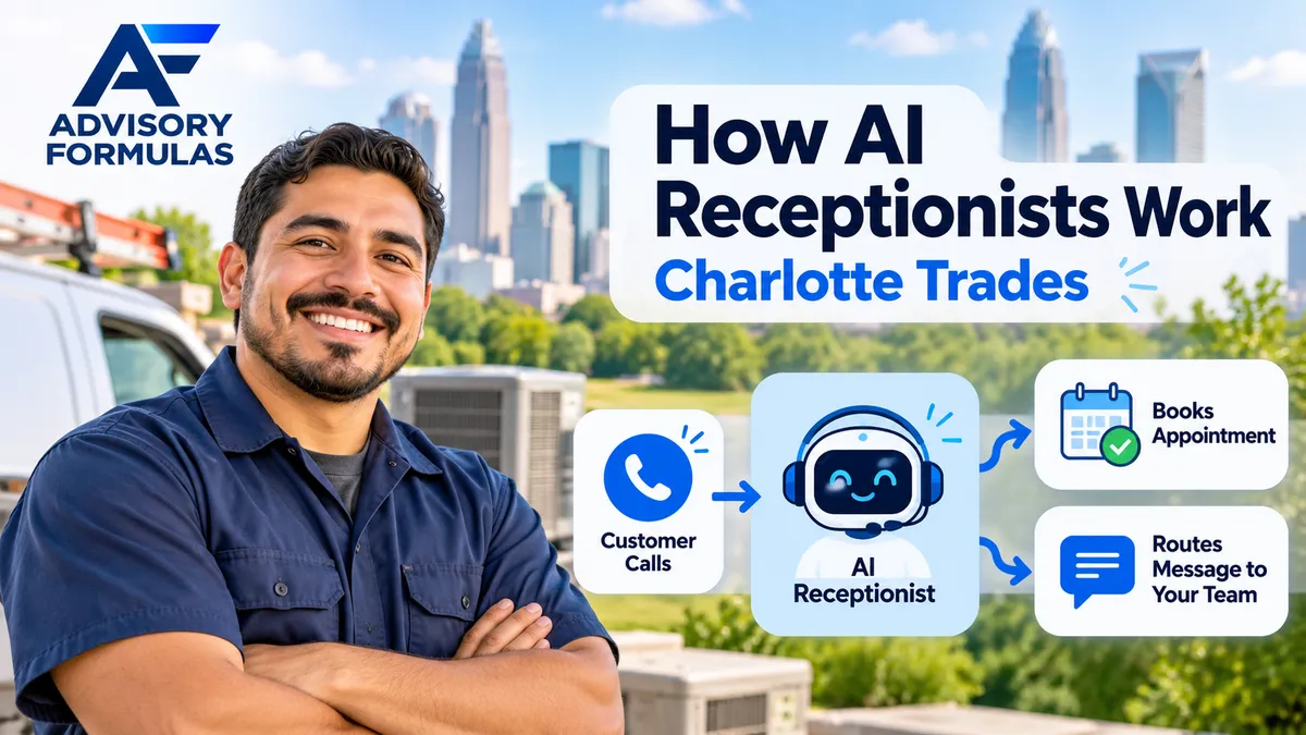 How AI Receptionists Work for Charlotte Trades Businesses