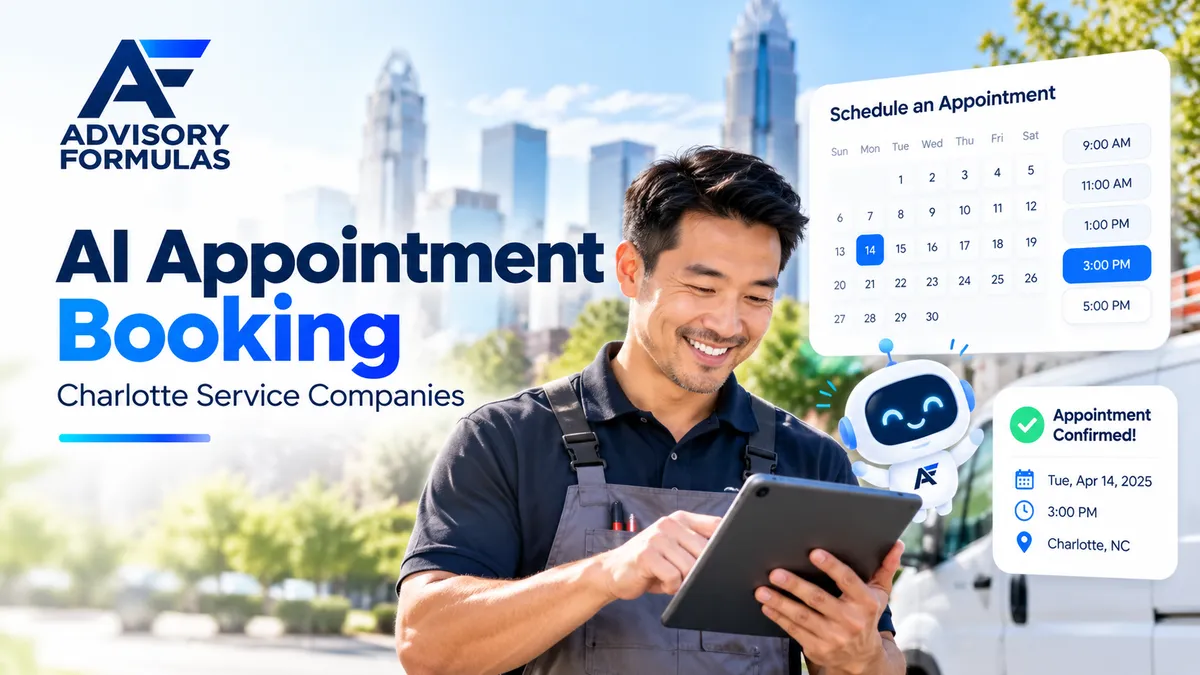 How AI Appointment Booking Works for Charlotte Service Companies