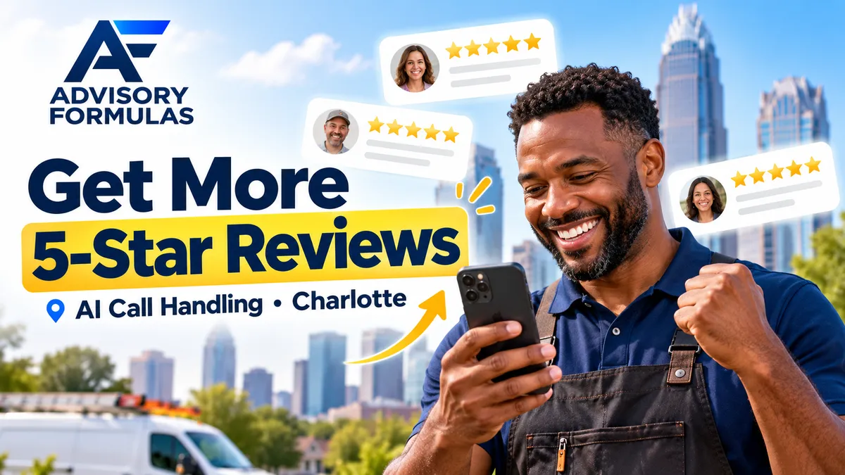 How to Get More 5-Star Reviews Using AI Call Handling in Charlotte