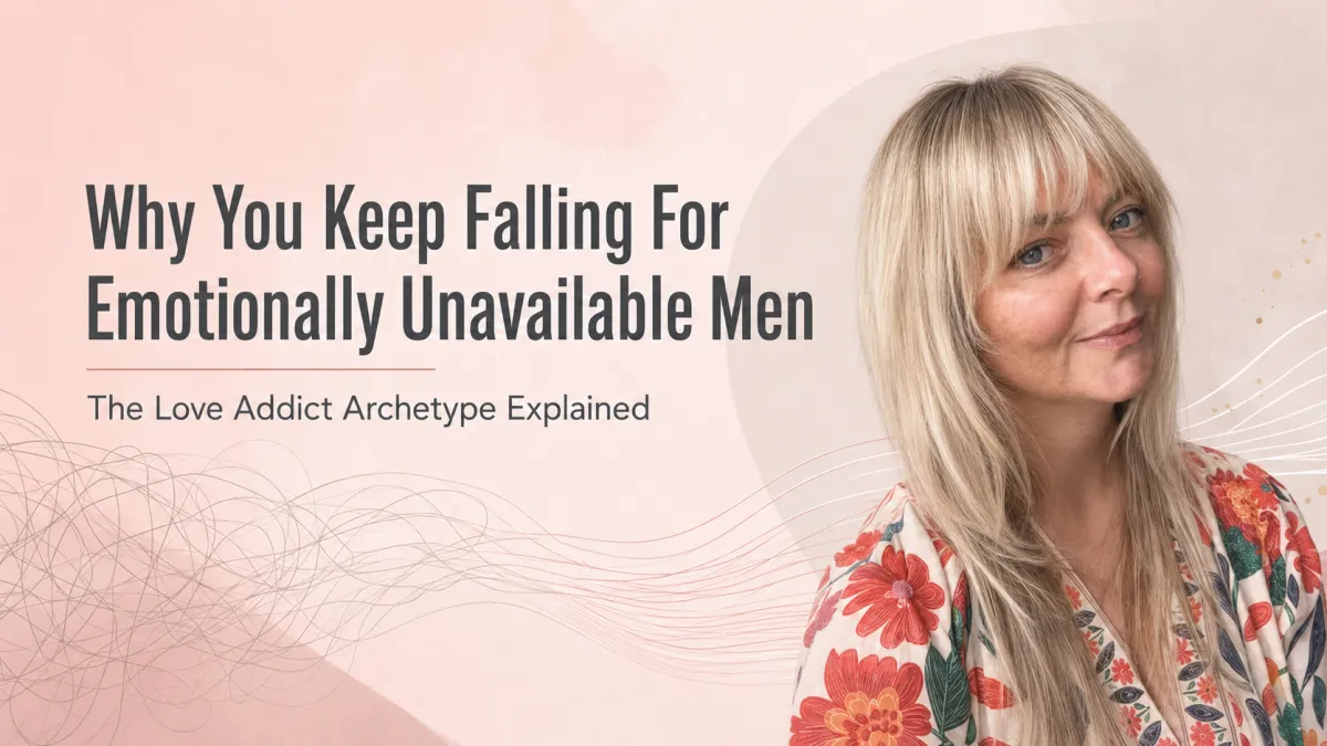 Why You Keep Falling for Emotionally Unavailable Men: The Love Addict Archetype Explained