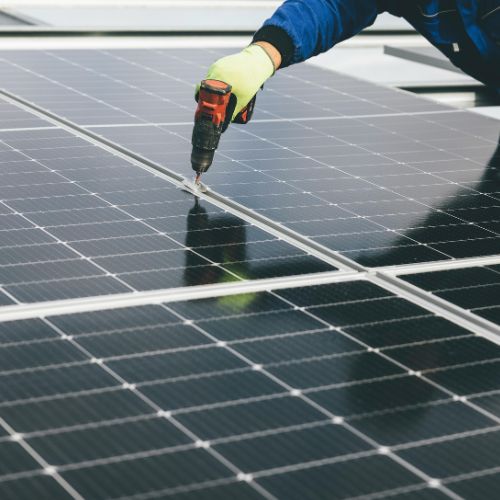 Falkirk Solar Panel Installation