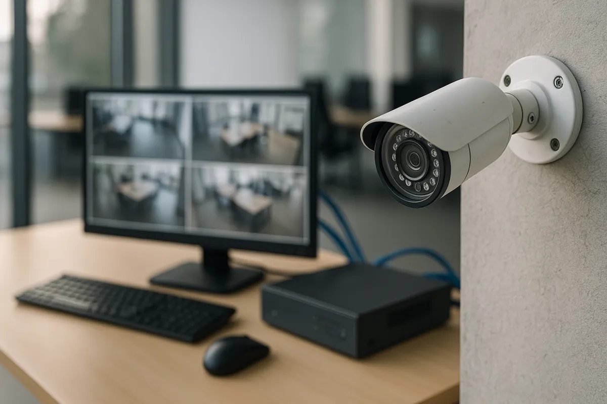 Servable® CCTV Solutions design, install, and maintain professional-grade camera systems that plug cleanly into your computer network. From single-site offices to multi-academy trusts, we deliver crystal-clear footage, secure storage, and easy remote viewing—so you can protect people, property, and reputation.
