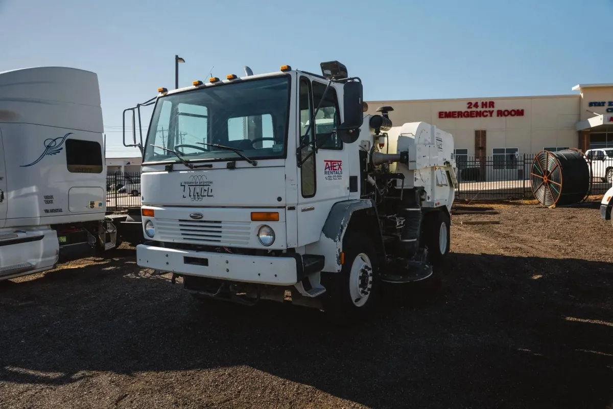 Street cleaner sweeper service equipment – ATEX Rentals Laredo