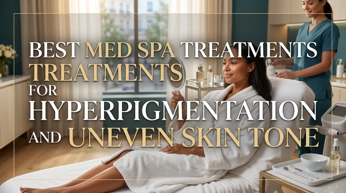 Best Med Spa Treatments for Hyperpigmentation and Uneven Skin Tone