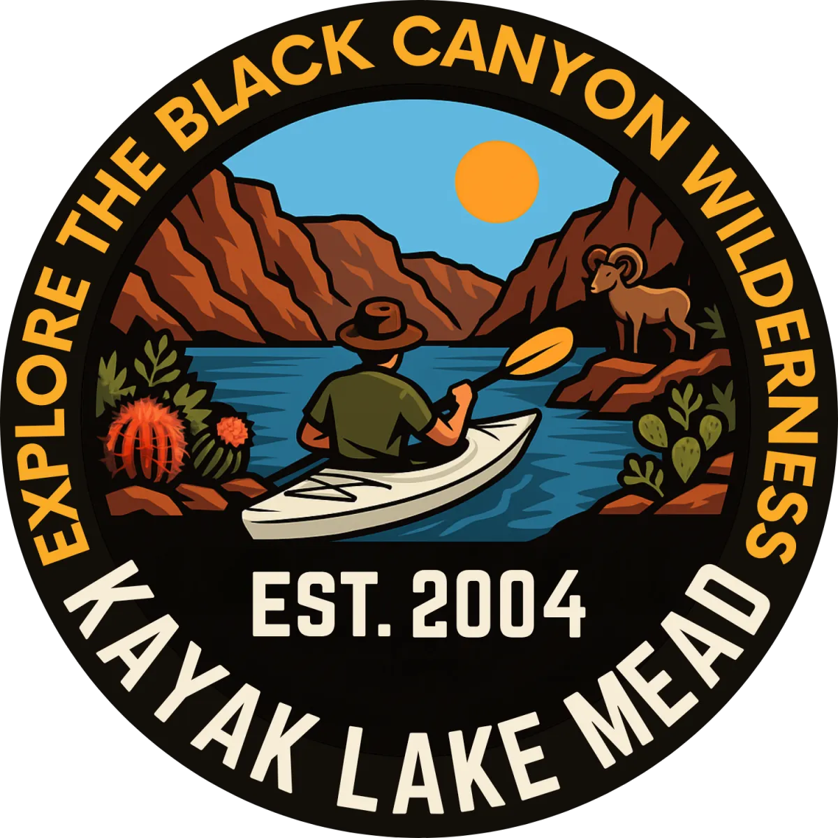 Kayak Lake Mead Logo