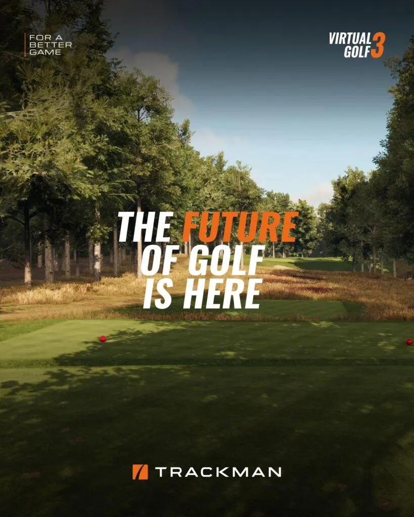 Trackman vitual golf 3