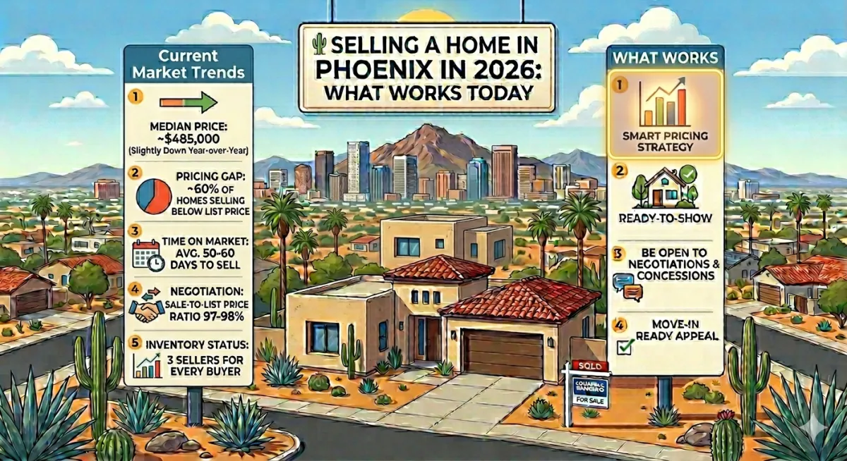 Selling a Home in Phoenix Today—What Works in 2026