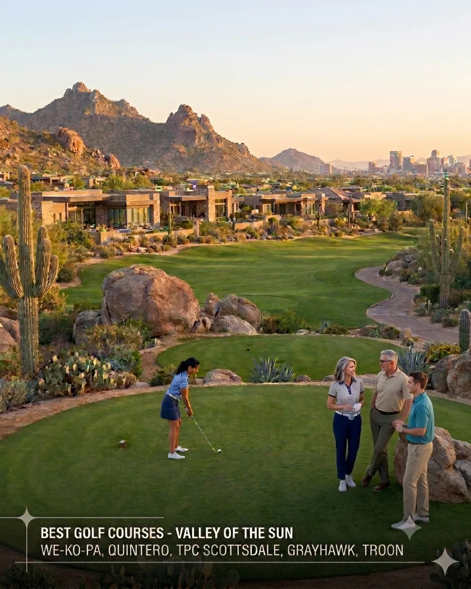 Tee Off in Paradise: The 5 Highest-Rated Golf Courses in the Greater Phoenix Area