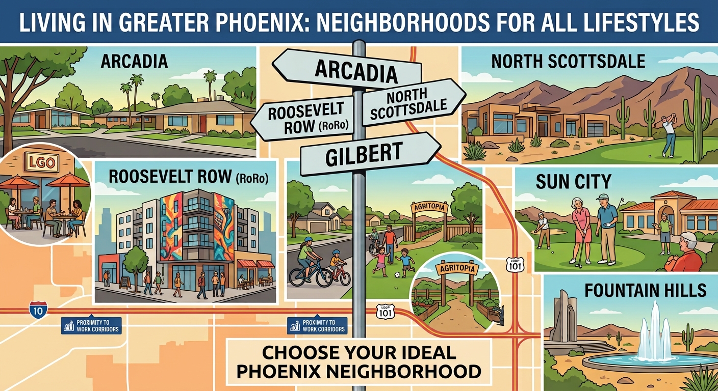 Moving to Phoenix? There are Neighborhoods for Every Lifestyle