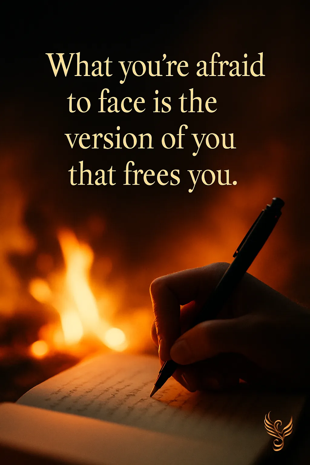 Woman journaling in a notebook during a clarity reset ritual