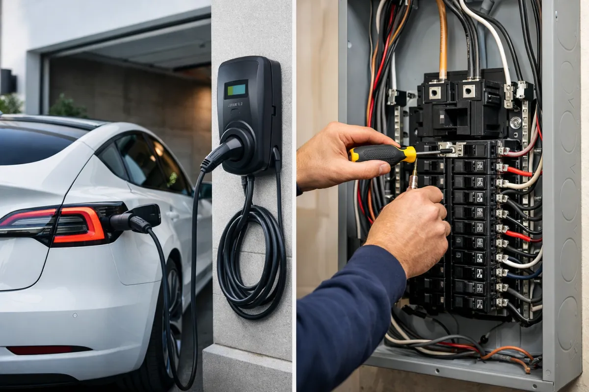a white electrical outlet on a green wall