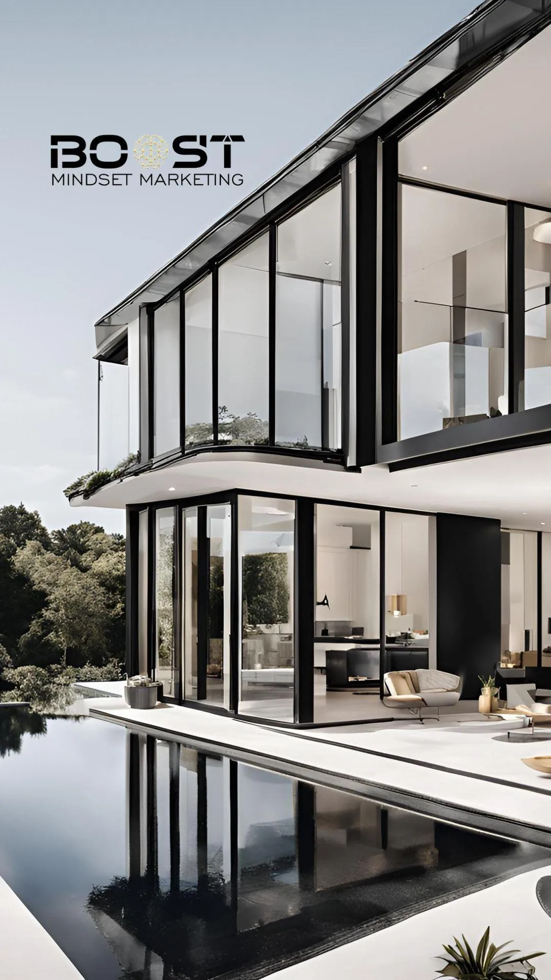 blue textile on brown wooden chair