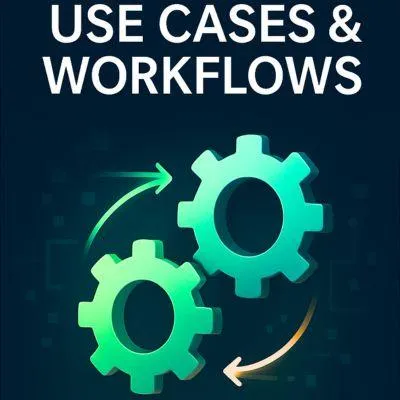 icon for use cases& workflows; moving gears