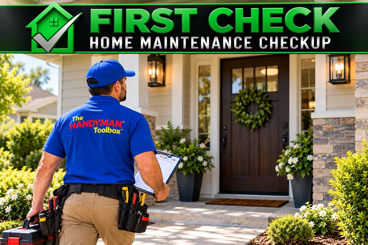 First Check™ Home Maintenance Checkup by The handyman Toolbox