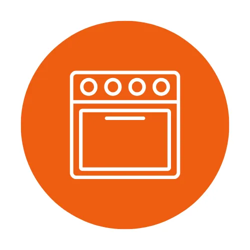 oven cleaning icon