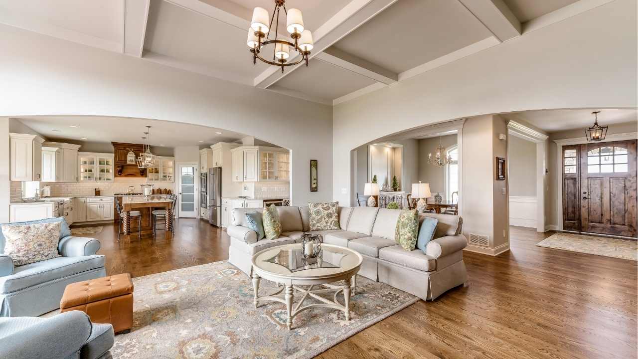 wide-angle interior shots