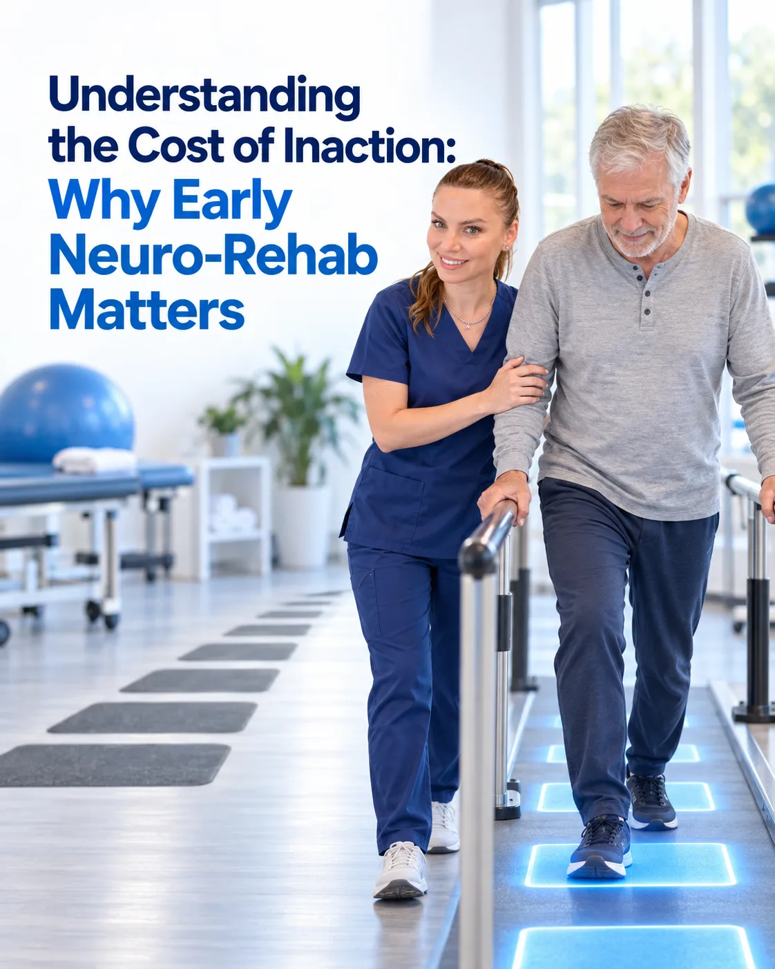 Yllka Fillery: visual guide to Understanding the Cost of Inaction: Why Early Neuro-Rehab Matters.