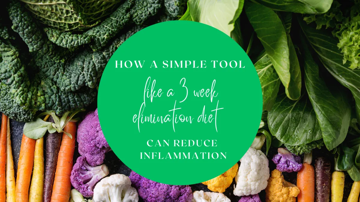 How a simple tool like a 3 week elimination diet can reduce inflammation