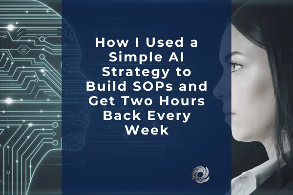 How I Used a Simple AI Strategy to Build SOPs and Get Two Hours Back Every Week