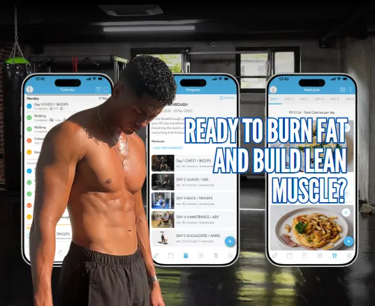 A diverse group of three adults, mid-workout in a sunlit urban gym, each performing a different exercise with visible determination. The background features large windows and fitness equipment. The image radiates energy and motivation, capturing a moment of collective effort and focus in a contemporary setting.