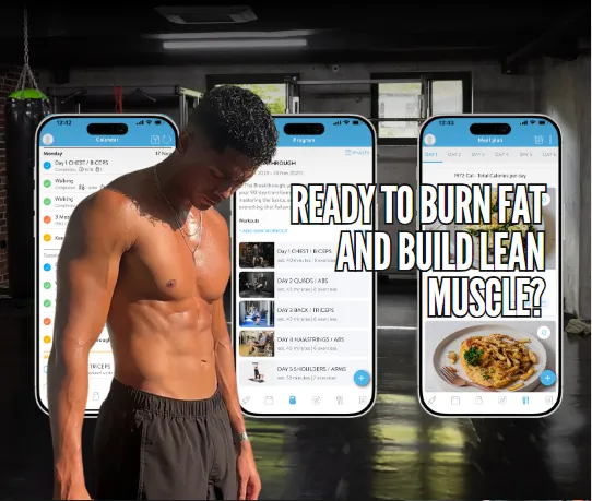 A diverse group of three adults, mid-workout in a sunlit urban gym, each performing a different exercise with visible determination. The background features large windows and fitness equipment. The image radiates energy and motivation, capturing a moment of collective effort and focus in a contemporary setting.