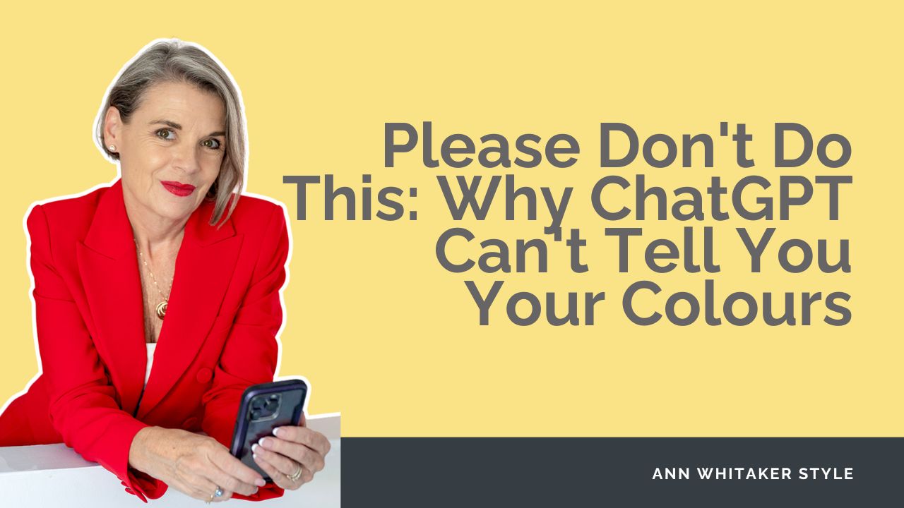 Please Don't Do This: Why ChatGPT Can't Tell You Your Colours