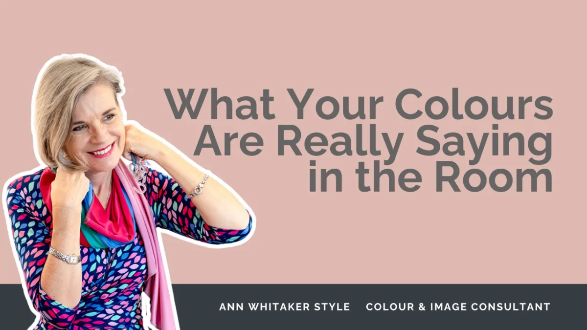 What Your Colours Are Really Saying in the Room