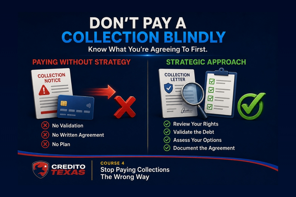 Course 4: Stop Paying Collections the Wrong Way