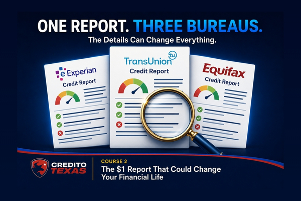 Course 2: The $1 Report That Could Change Your Financial Life