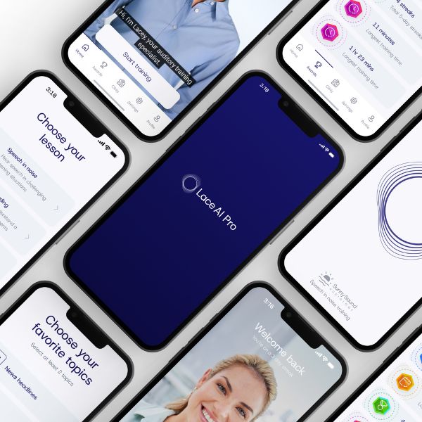 multiple phones running the lace ai program