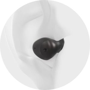 graphic of a hearing aid in an ear