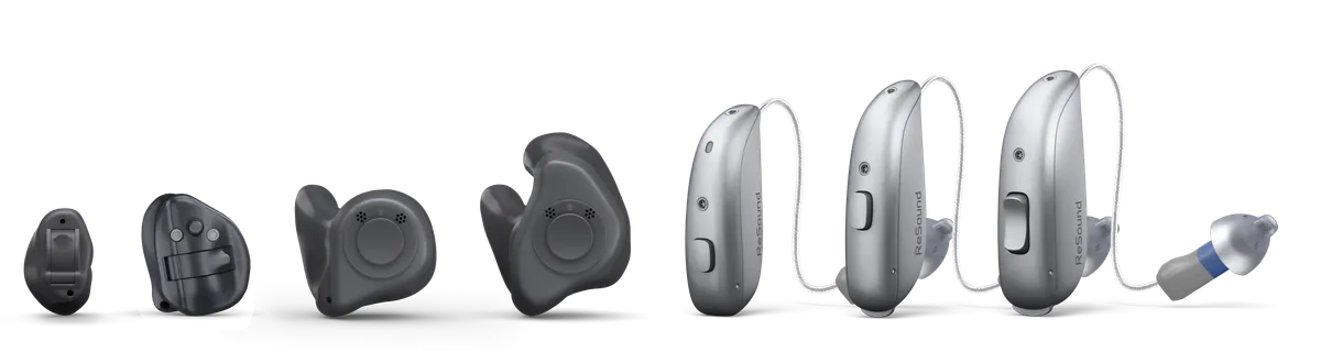 ReSound Sensia hearing aid design