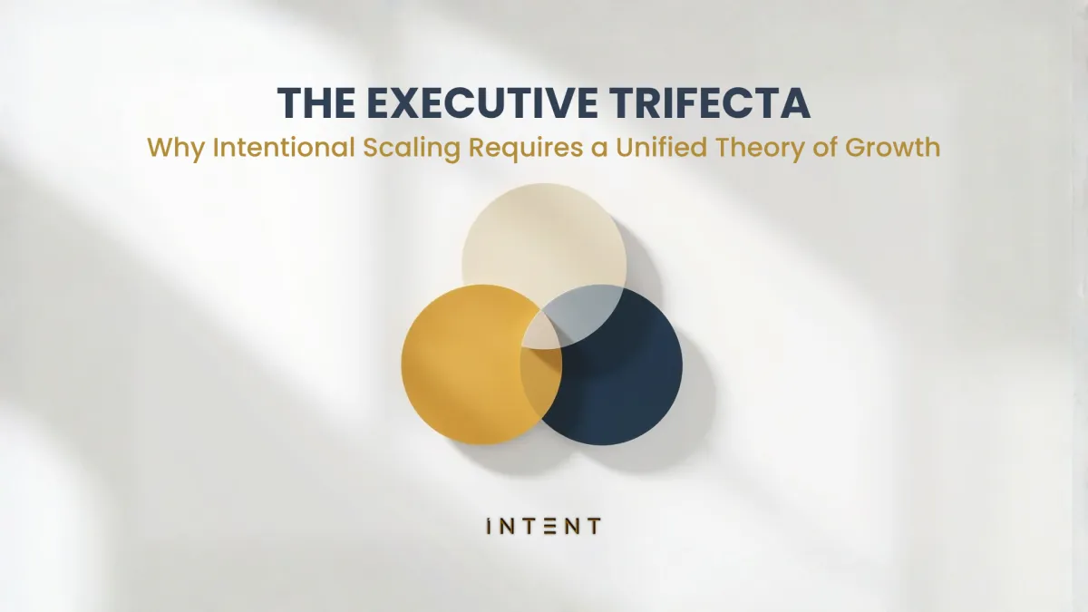 Three circles representing the executive trifecta