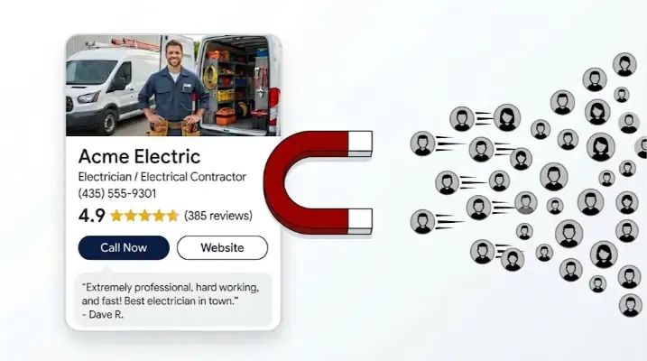 Customer turning into marketing asset via positive review generation