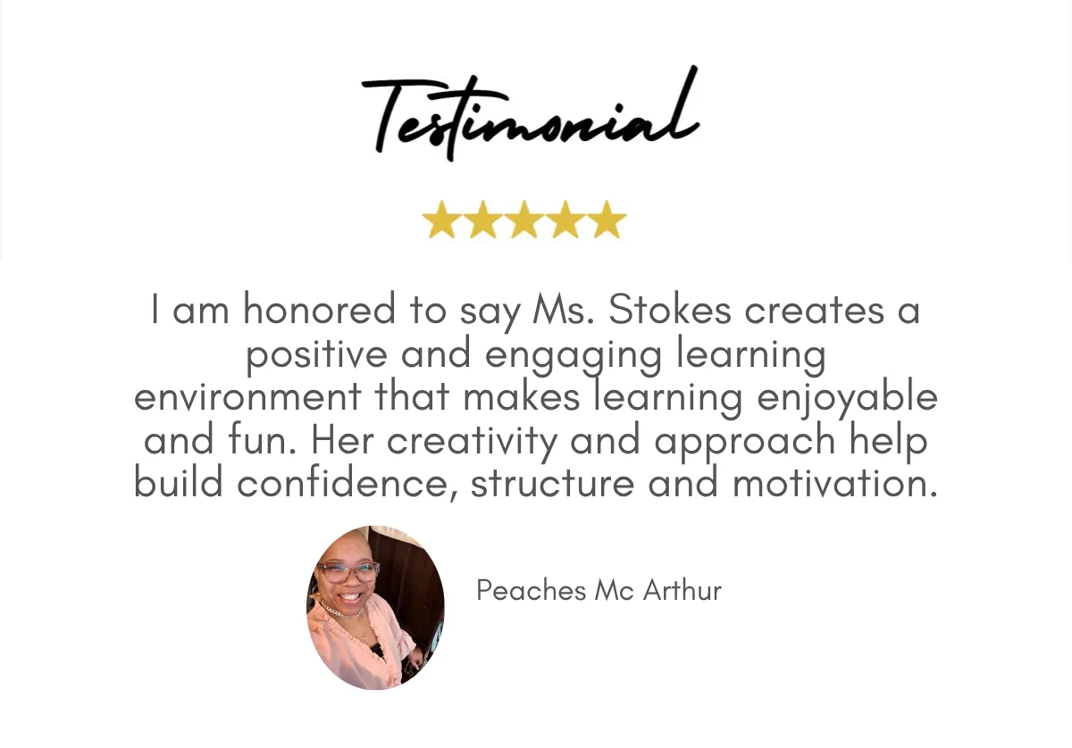 Testimonial - AMAZING!!! While I was previewing a class, my two and four year old came into the room. They were so excited with what was being taught they joined right in! - Kimberly Ann