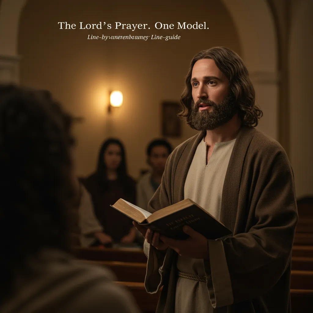 A Bible Study: The Lord's Prayer, Line by Line