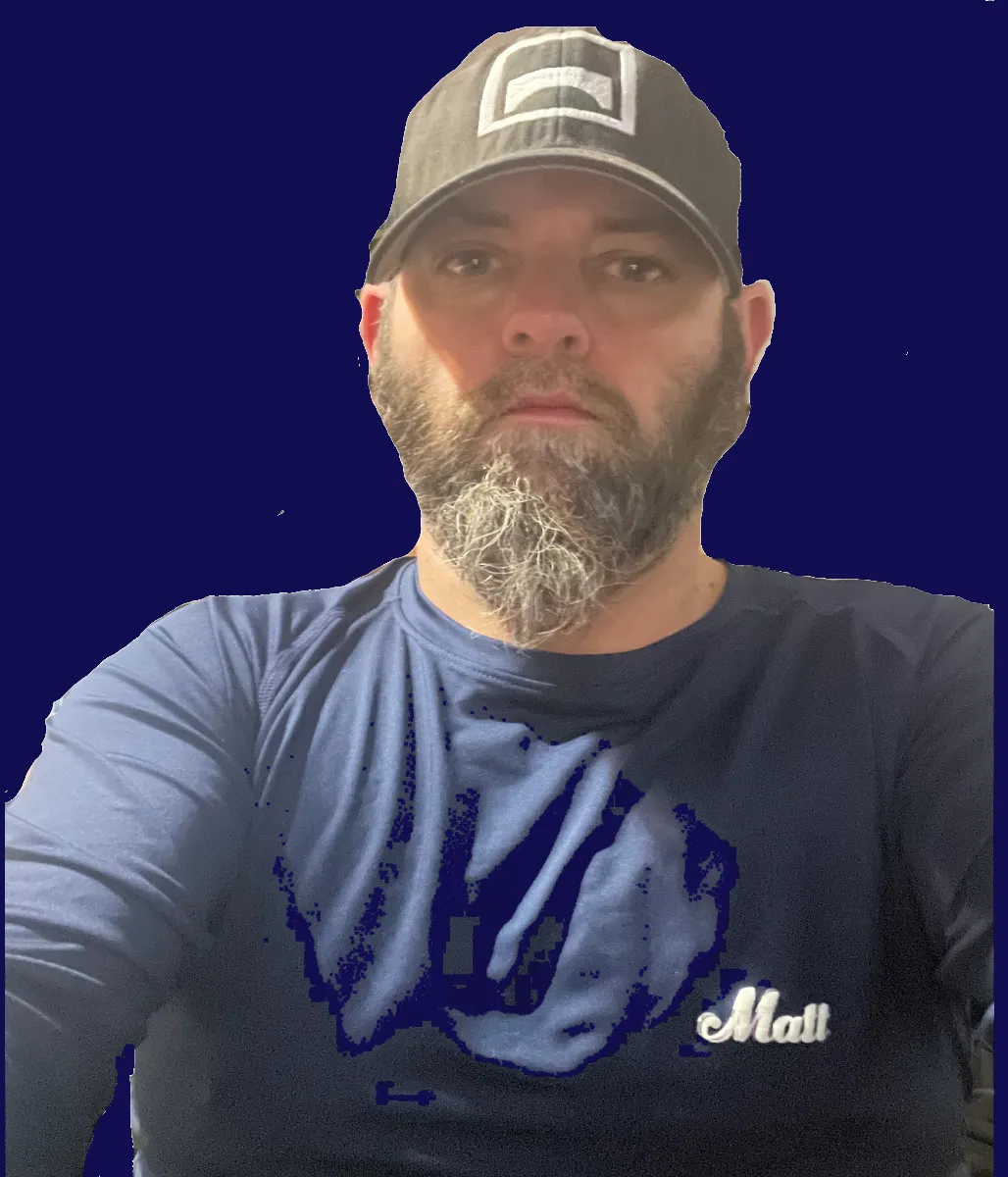 Matt Maycumber today — licensed pastor, Oklahoma DOC Programmatic Volunteer, founder of Ministry Prayer Life and Bot-Brand AI Automation Agency, Oklahoma City