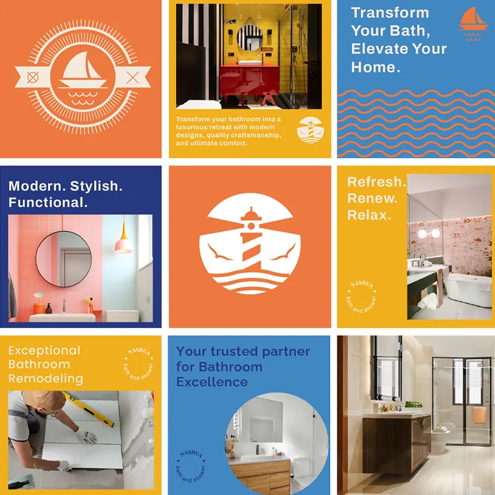 Various bathroom design styles and options available from Rhode Island Bath & Shower