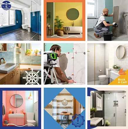 Bathroom remodeling projects completed by Rhode Island Bath & Shower across various Rhode Island communities