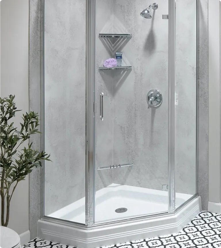 Modern bathroom renovation services in Nashua New Hampshire