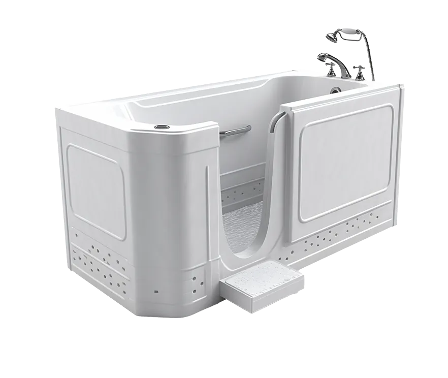 Professional walk-in tub installation process by expert contractors in Nashua NH