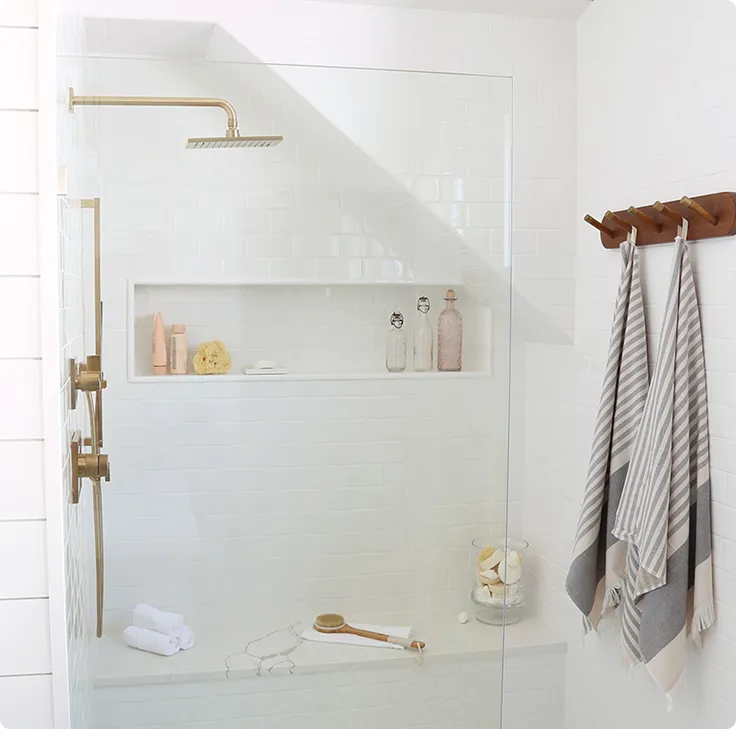 Walk-in tub installation transformation from standard bathtub in Nashua NH home