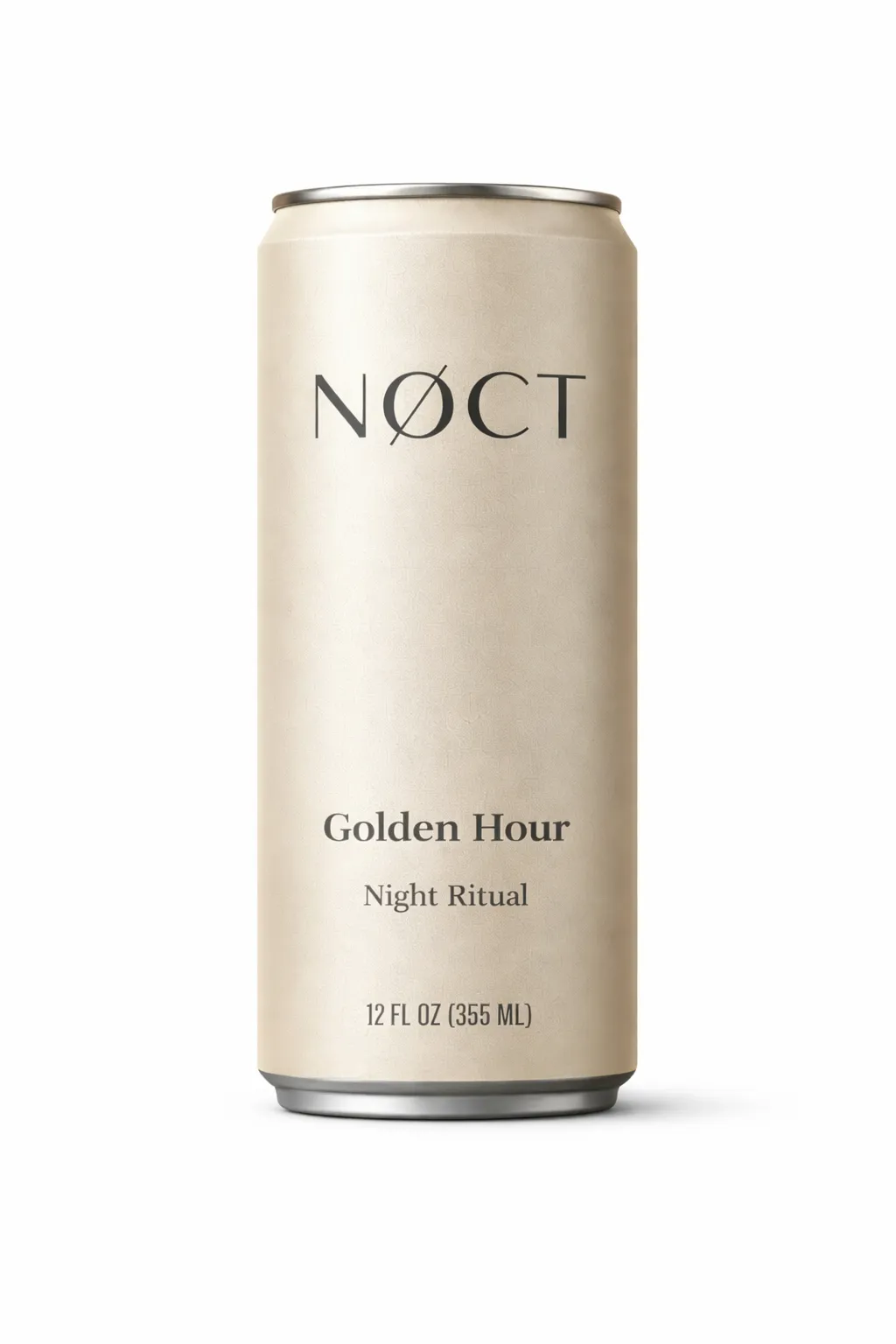 NOCT product canister on a reflective midnight surface