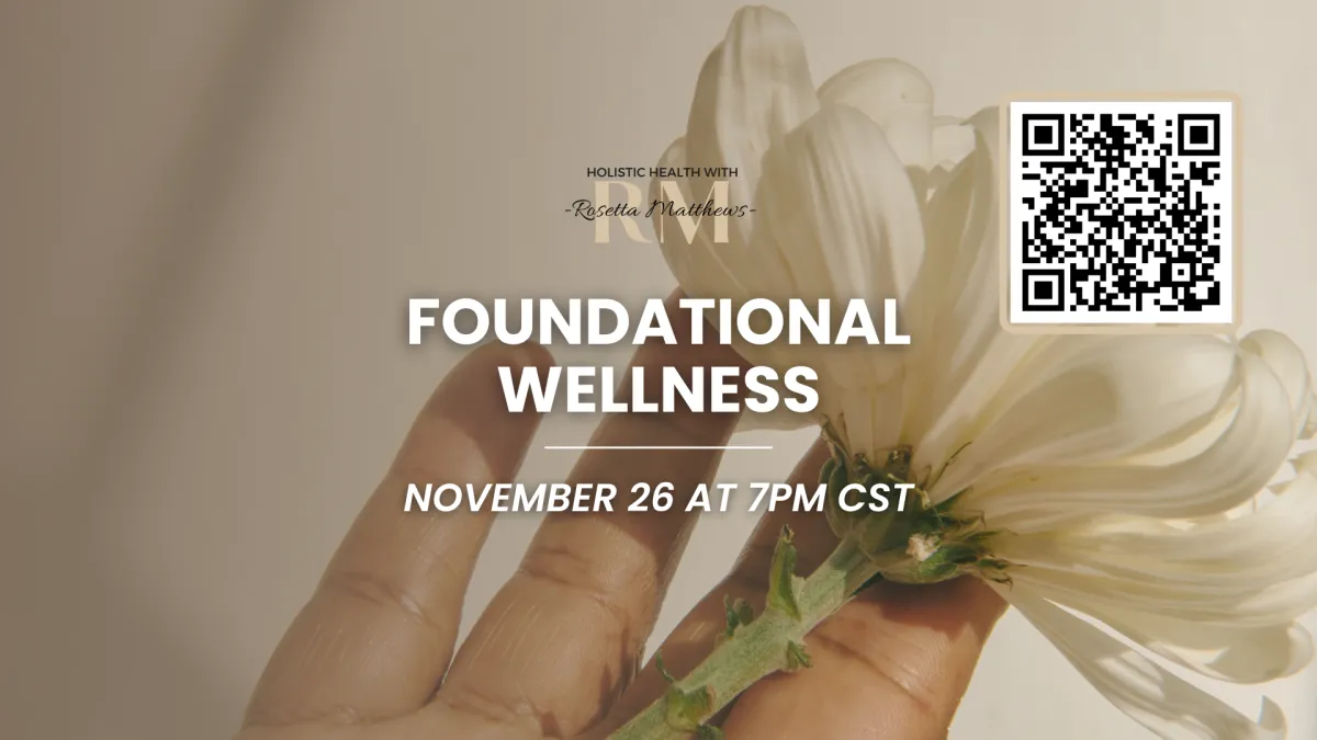 Foundational Wellness Webinar