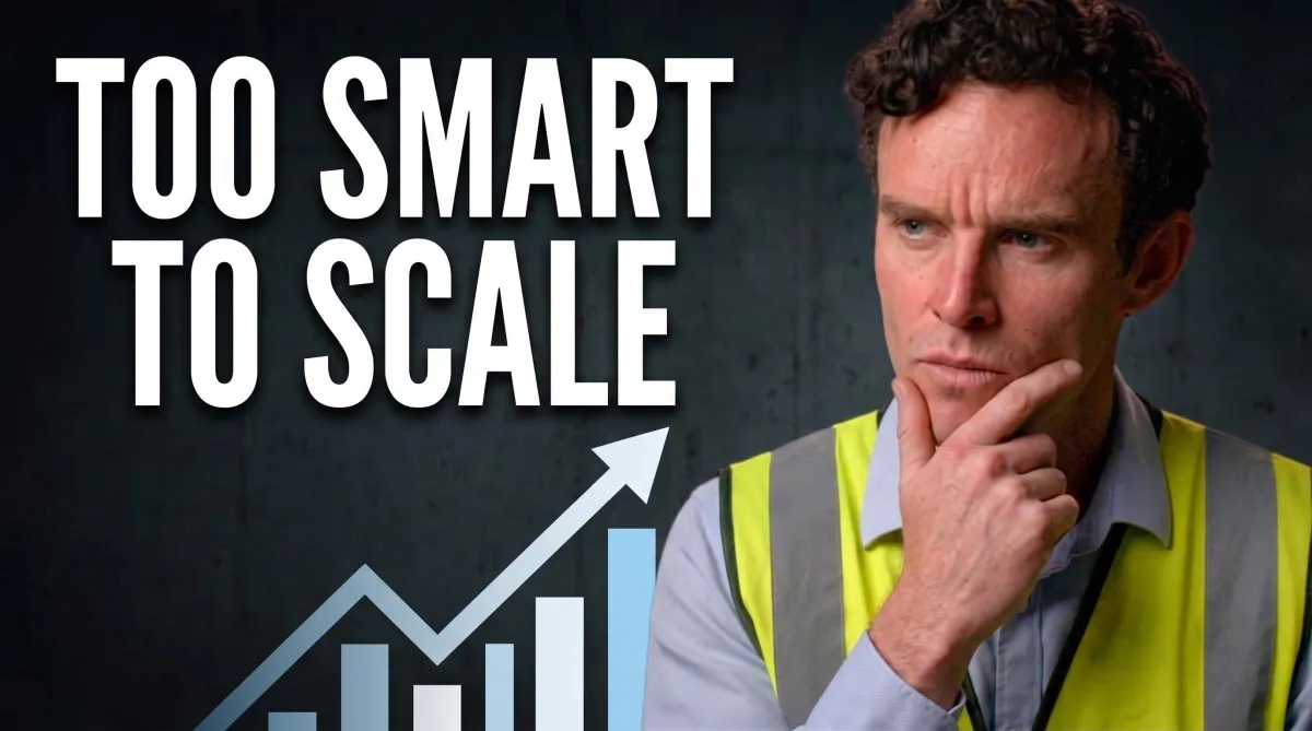 Why being dumb beats being smart in construction