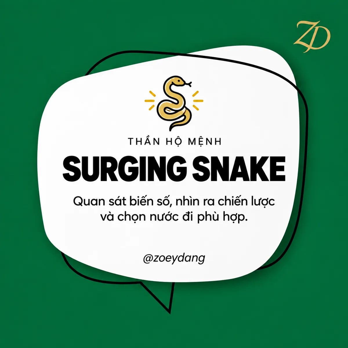 Thần Hộ Mệnh Surging Snake
